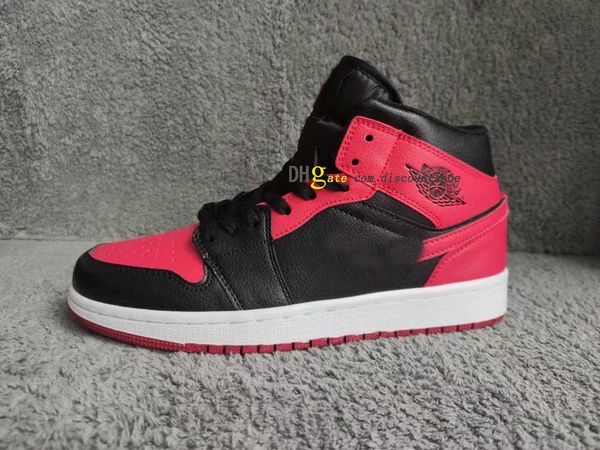 

1 mid banned basketball shoes 1s mens womens shoe sneakers for size 36-46 554724 074