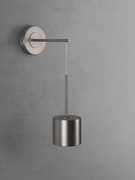 

wall lamp luxury lights brushed lamps nickel 5w sconce bedroom study led fixture