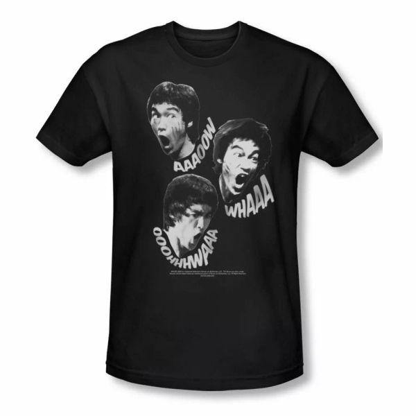 

bruce lee sounds of the dragon slim fit ss t-shirt sizes- s-2x new, White;black