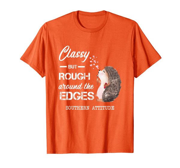 

southern attitude classy but rough around the edges hedgehog, White;black