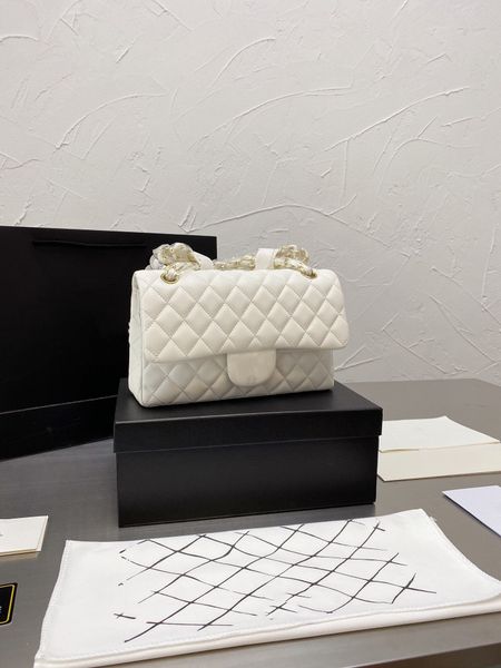 

2021 classic crossbody bag small diamond lattice with gold chain purse fashion handbags shoulders brand bags tote size 25cm