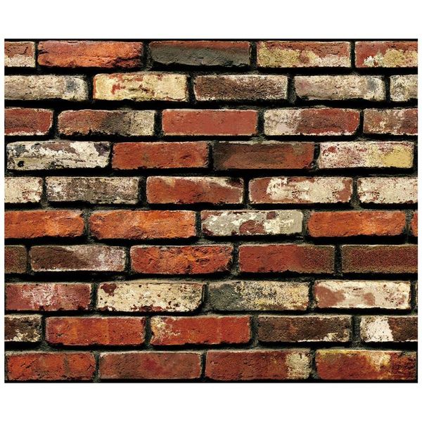

wall stickers simulation environmental protection self-adhesive wallpaper pvc waterproof 3d sticker living room decoration