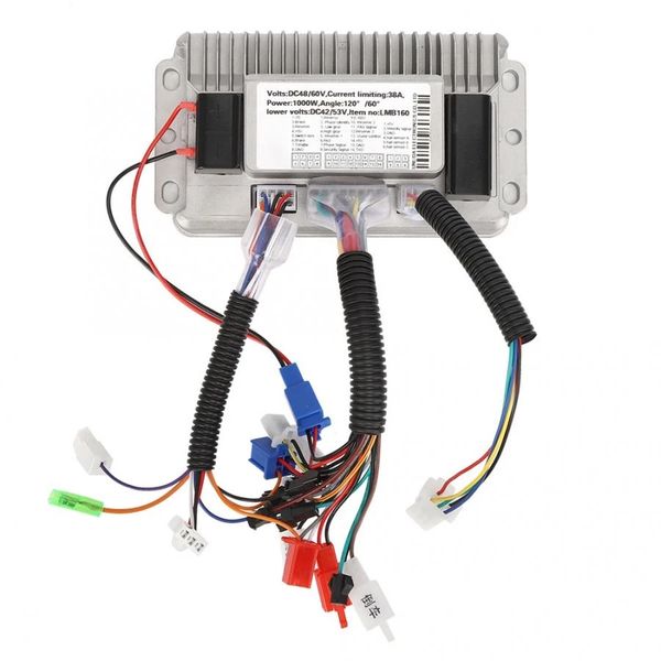 36v 48V 60V 72V scooter 1000w controlador de alumínio escudo de alumínio escudo elétrico escuta de bicicleta E-bicicleta 3 moda ondas senoides controladores de velocidade