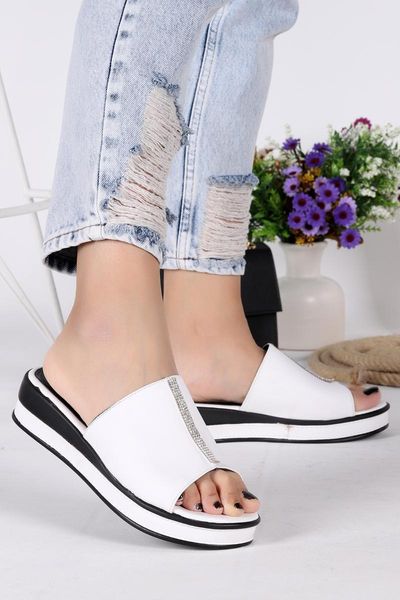 

slippers woggo plt 153 cubic zirconia daily women women's woman, Black