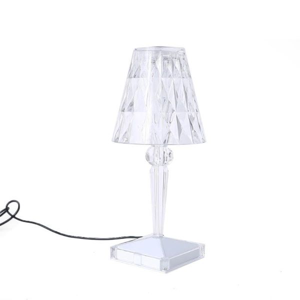 

table lamps acrylic crystal lamp desk night light nordic deskornament bar candle