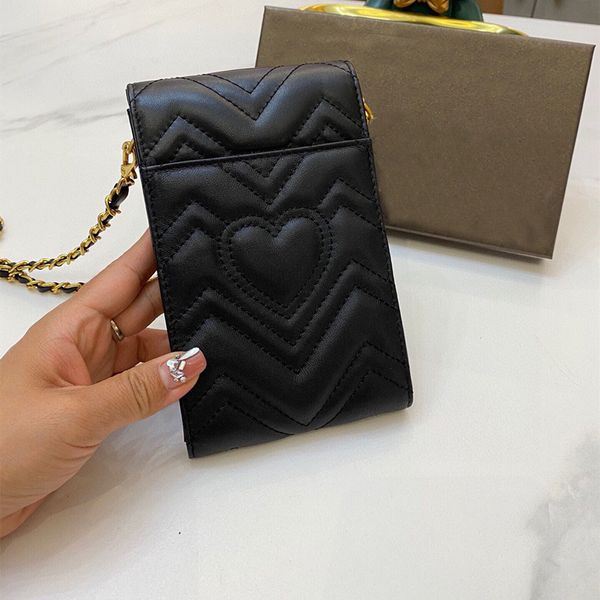 

designer fashion phone pouches bags women shoulder bag messenger coin purse leather cellphone wallets crossbody