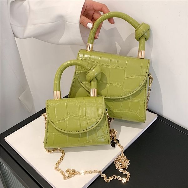 

crocodile bag women's handbags new 2022 single shoulder bags fashion korean chain mini handbagportable lipstick