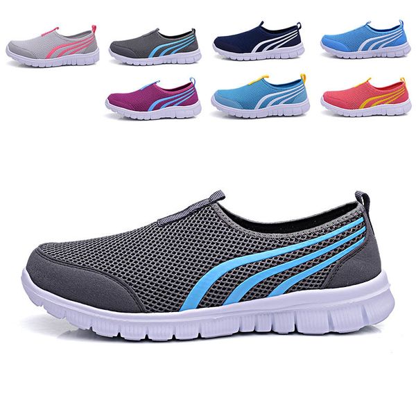 

women shoes ladies sports shoes spring and summer new running shoe pedal lazy shoes outdoor breathable casual zapatos, Black