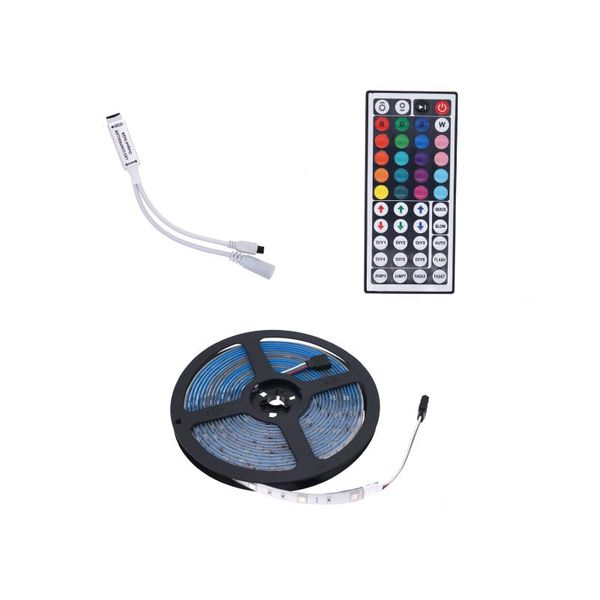 

strips 44-key ir dimming control, 12v rgb 5m led lighting kit
