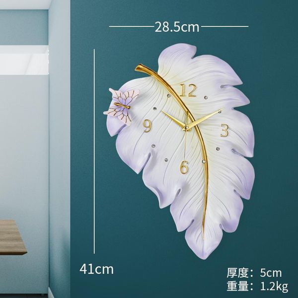 

nordic clocks and watches living room household fashion wall clock modern simple ins web celebrity creative bedroom decoration