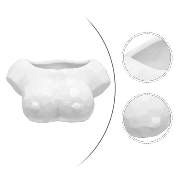 

planters & pots 1pc ceramic human vase decor creative deskflower arrangement