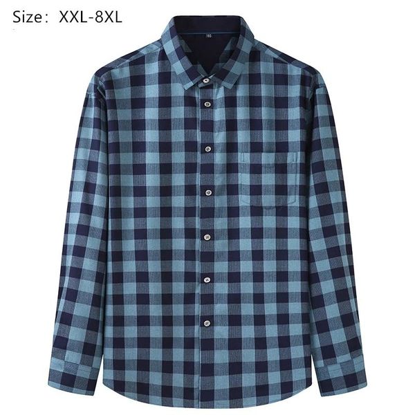 

men's casual shirts 2021 autumn winter high-quality bamboo fiber brushed plaid long-sleeved shirt classic style men loose, White;black