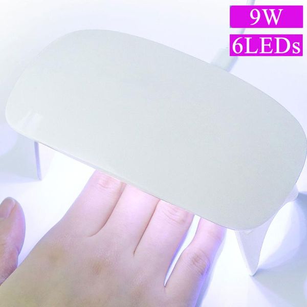 

nail dryers 6 led mini drying lamp for manicure uv polish dryer everything equipment nails styling accessories