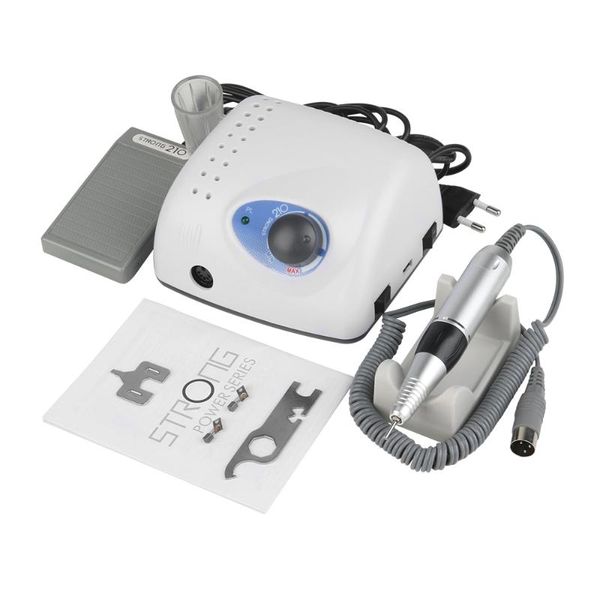

nail drill & accessories 30000rpm strong 210 65w drills manicure machine pedicure electric file bits nails art equipment gel polisher