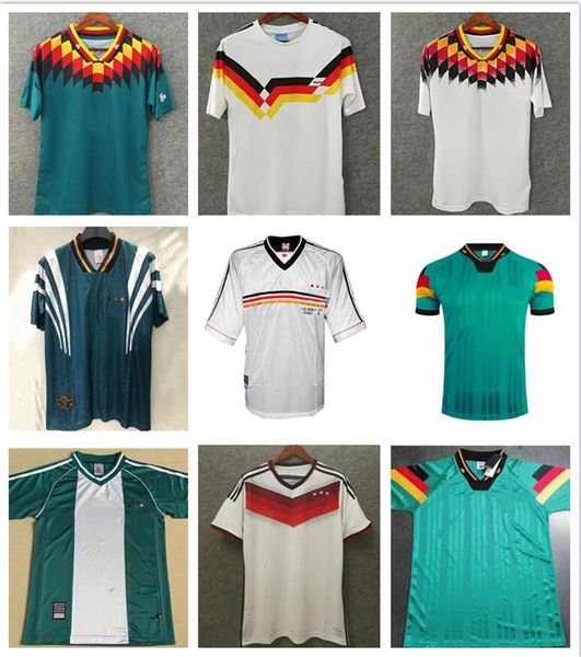 

kalkbrenner matthÃ¤us klinsmann muller ballack moller retro soccer jerseys 1990 1996 1998 2006 2014 men retro football shirt classic vintage, Black;yellow