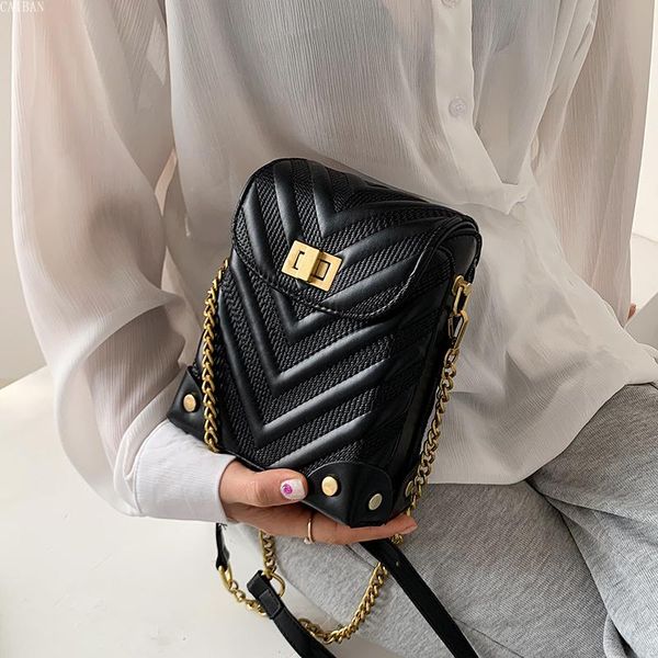 

mini pu leather crossbody bags for women 2021 summer luxury trendy brand chain travel shoulder handbags phone purses cross body