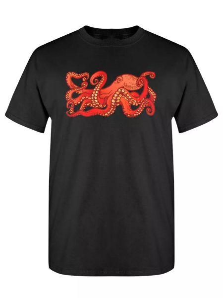 

big red ocs with tentacles tee men's -image by shutterstock, White;black