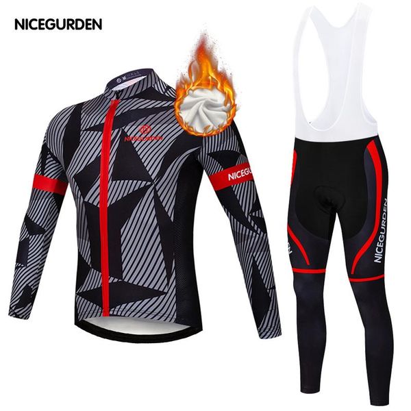 

racing sets environmental protection mountain biking clothes sports suit men's sling winter anti-hair cycling road team self shirt, Black;blue