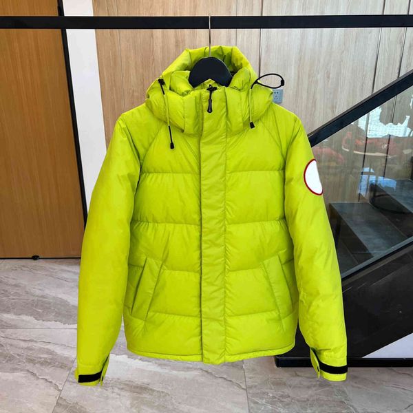 

winter parka down coats designer clothes classic goose puffer jacket hoodie men's women's hooded sweatsuit outwear vest sweaters, Black