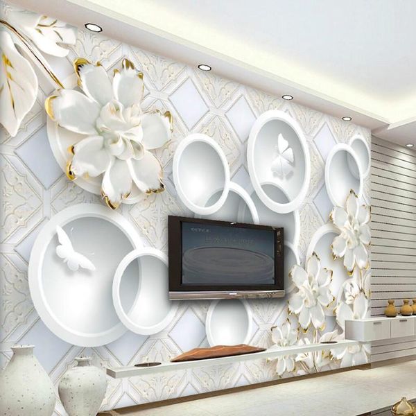 

wallpapers home improvement 3d wall paper rolls waterproof silk wallpaper for walls murals background bedroom living room embossed
