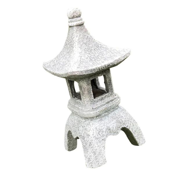 

solar lamps 1pc creative garden lamp chinese style landscape decor light grey
