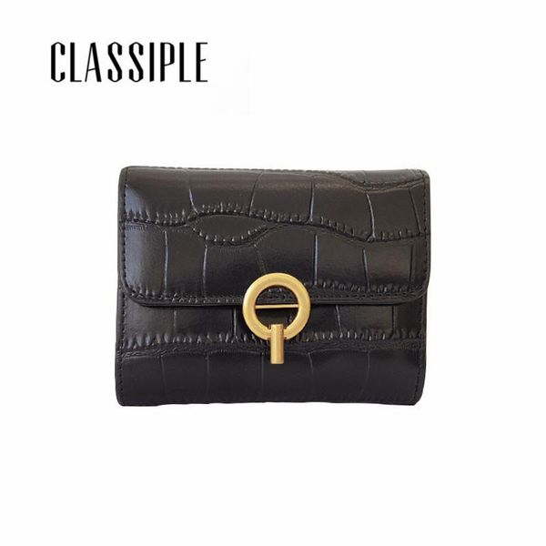 

card holders business holder genuine leather 2021 fashion black real women wallet case, Brown;gray