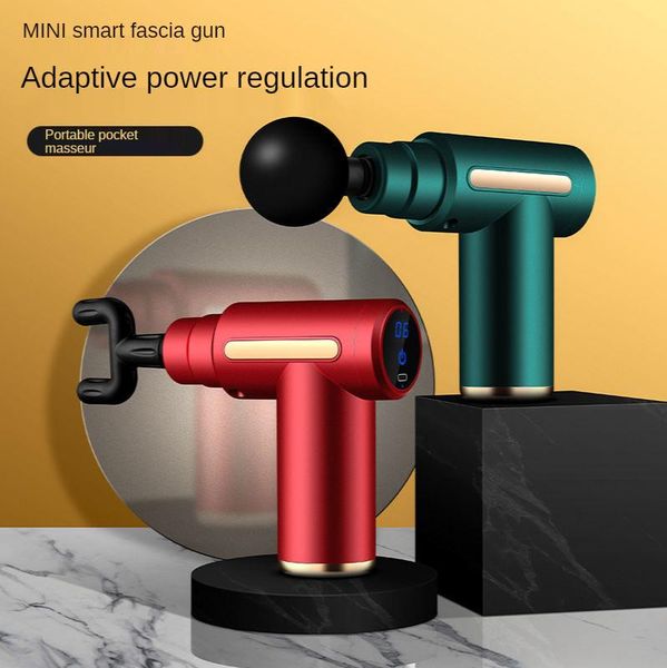 

full body massager muscle massage gun lcd display electric shaping 30 gears deep tissue therapy exercising fascia