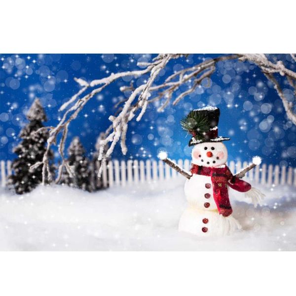 

party decoration christmas backgrounds for pography winter snowman fireplace tree po studio born baby backdrop
