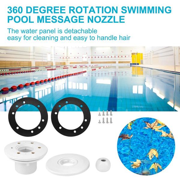 

degree rotation swimming pool message nozzle outlet jet drop & accessories