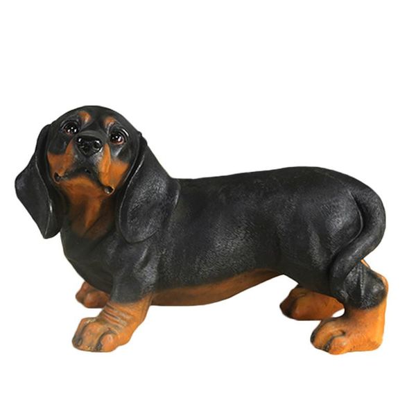 

decorative objects & figurines handmade simulation sausage dog sculpture fake model garden living room courtyard to decorate home decoration