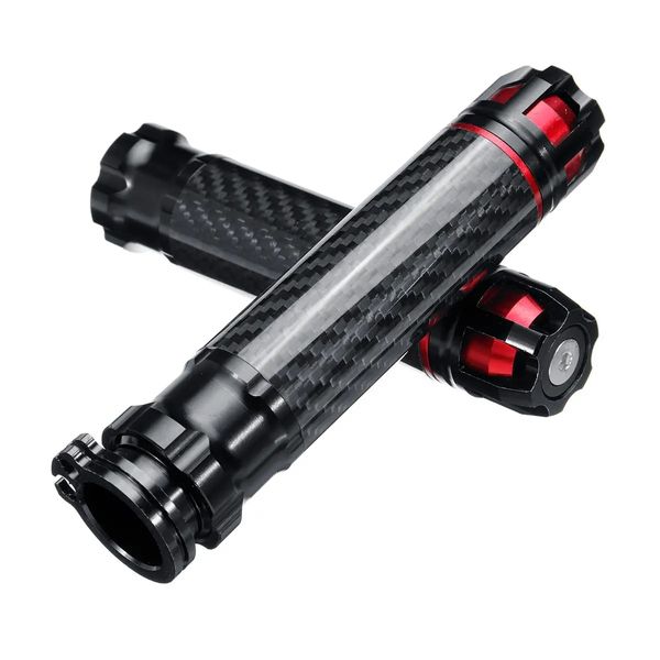 7 / 8inch 22mm Alumínio Motorcycle Handlebar Grips Lidar com Kawasaki / Honda / Suzuki / Yamaha