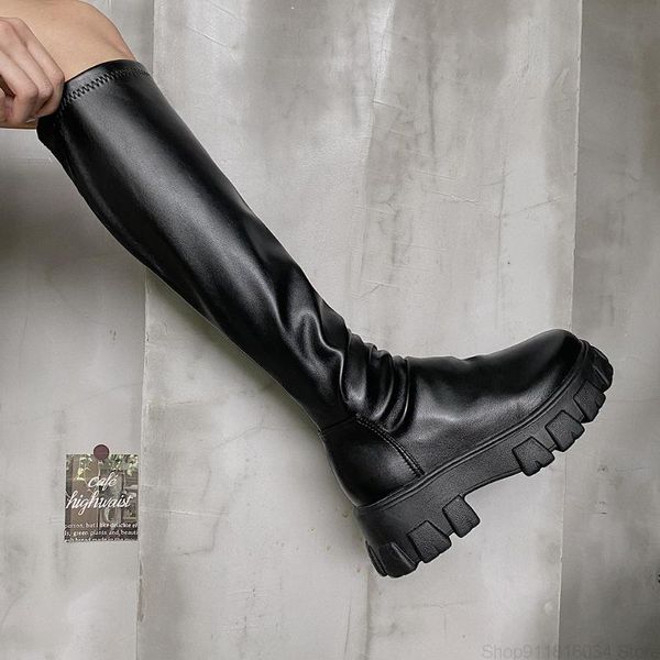 

boots children 2021 autumn korean fashion versatile, Black