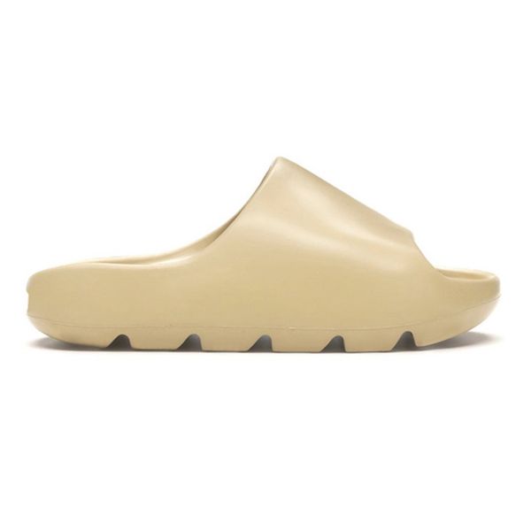 

r slide men women slippers core bone earth brown pure desert sand foam runner triple white black outdoor sandals zly