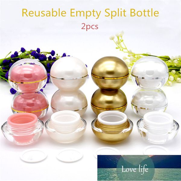 Bottiglia Contenitore per crema per gli occhi Essenza Ricaricabile Vuoto Fondotinta liquido diviso Confezione di sfere per rulli cosmetici
