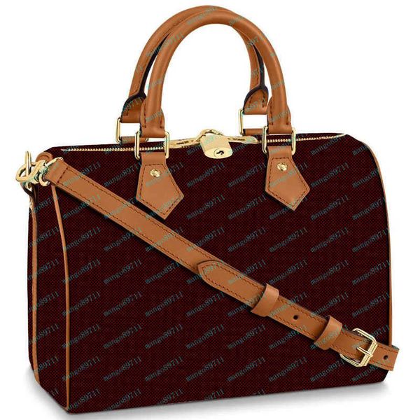 

designer bags handbags crossbody bag purse 2021 backpack wallet 30cm hand leather women tote lady shoulder dust straps lock zip