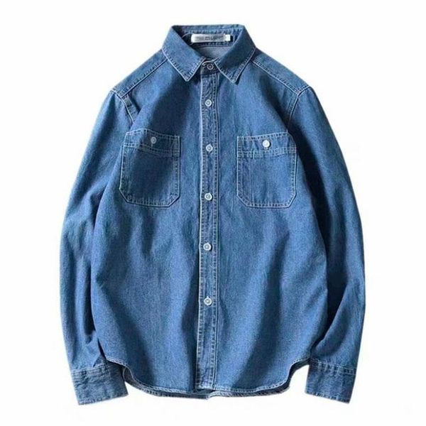 

men's casual shirts denim shirt jacket long sleeve slim fit spring autumn brand fashion men jean cotton trendy, White;black