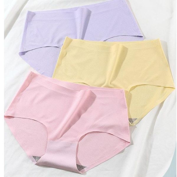 

women's panties seamless for women underwear comfort briefs underpants soft invisible intimates lingerie female, Black;pink