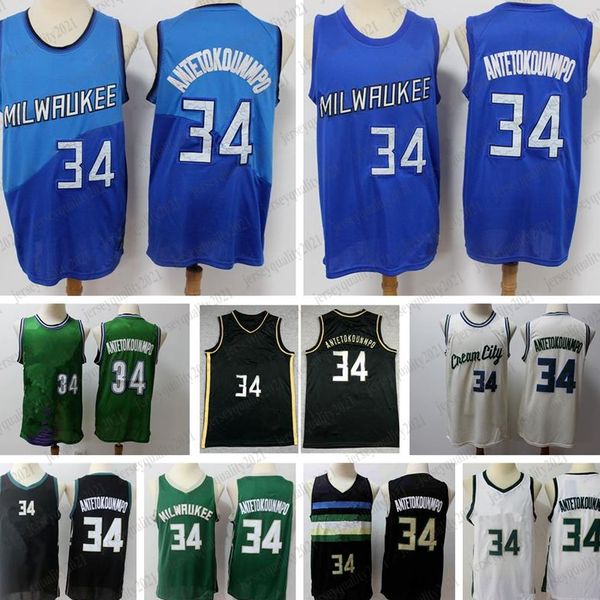 

2021 mens giannis antetokounmpo basketball jersey authentic stitched city milwaukeean edition giannis 34 antetokounmpo jersey with real logo, Black;red