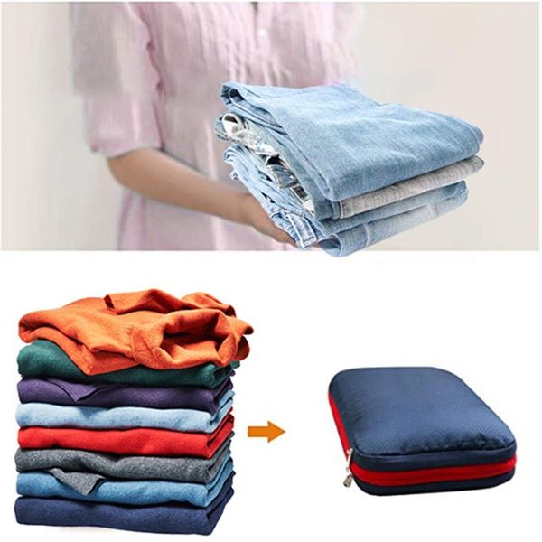 

storage bags portable easy zipper compression convenient travel lightweight organizer gadgets cosmetic bag accessories g2