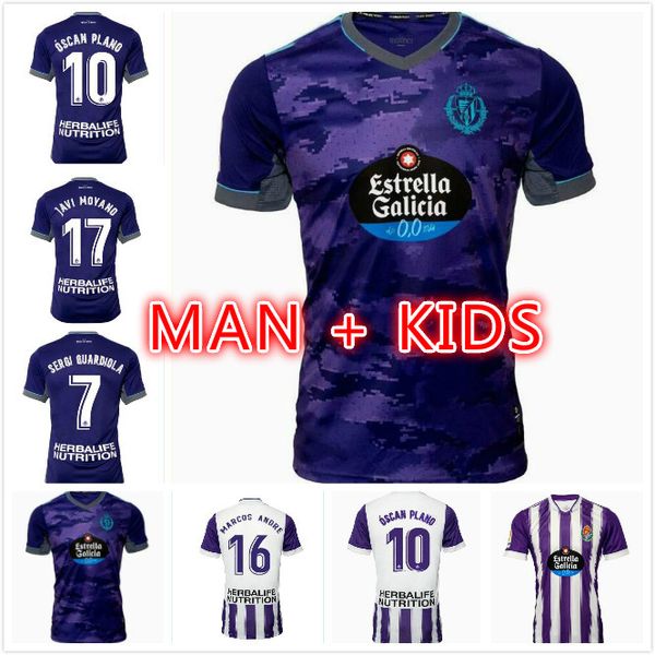 

real valladolid 21 22 soccer jerseys lucas olaza home away anuar fede s. r. alcaraz sergi guardiola Ã³scar plano 2021 2022 camisetas de fÃºtbo, Black;yellow