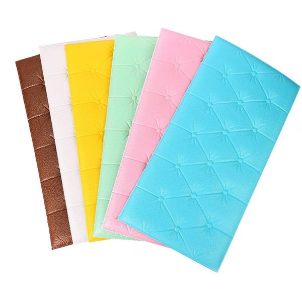 

wall stickers 3d bedside self adhesive anti collision cushion bedroom living room kindergarten decoration waterproof sticker