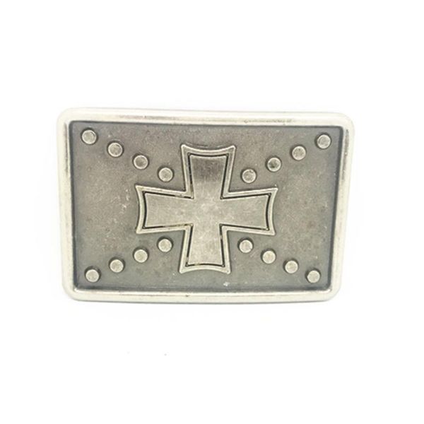 

belts western cowboy zinc alloy cross belt buckle birthday gift, Black;brown