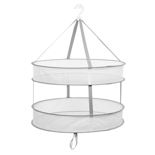 

multipurpose folding clothes drying hanger net for socks towels underwear bras laundry storage & organization