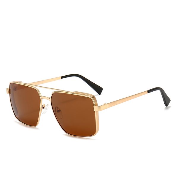 

Super black polarizing fashion women's Sunglasses trend personality big frame, White;black