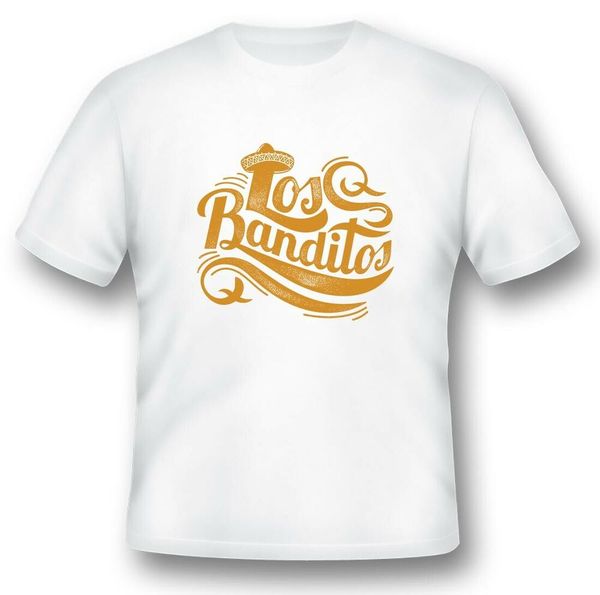 

los banditos black or white tee, White;black