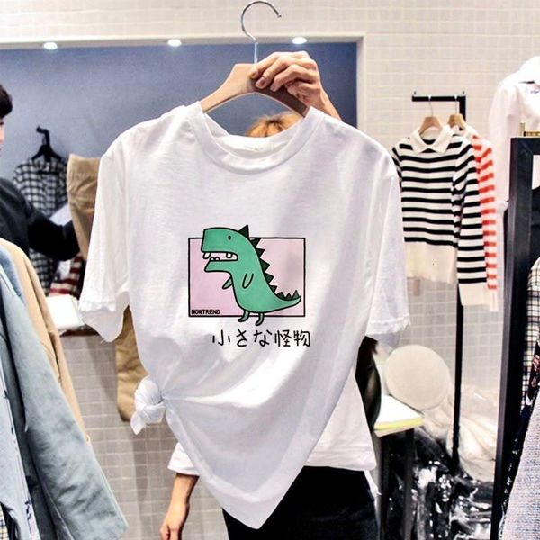 

women's t-shirt summer white short sleeve for women c392