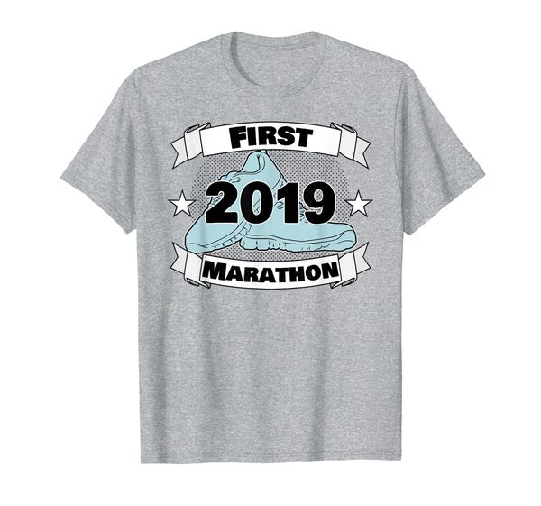 

First Marathon Runner Tshirt Running 2019, Mainly pictures