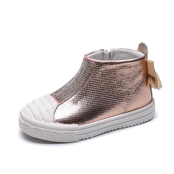 

sneakers kids shoes summer casual baby girls boys sequins shoe bowknot crystal sport running breathable, Black;red
