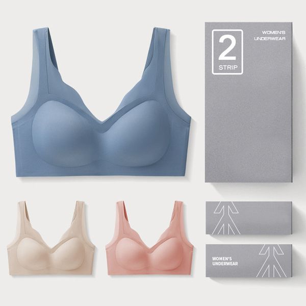 

2021 summer new sports underwear with thin bra without steel ring, Black;white
