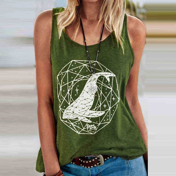 

women's blouses & shirts casual women o neck sleeveless blouse shirt spring summer animal 3d print vest vintage loo 45ye, White
